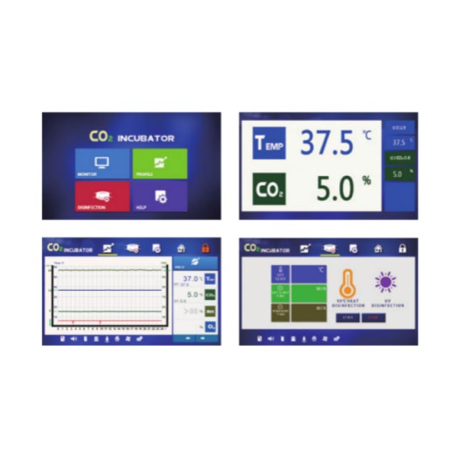 CO2-Inkubator der BPN-RHP/RWP-Serie (Farb-Touchscreen)