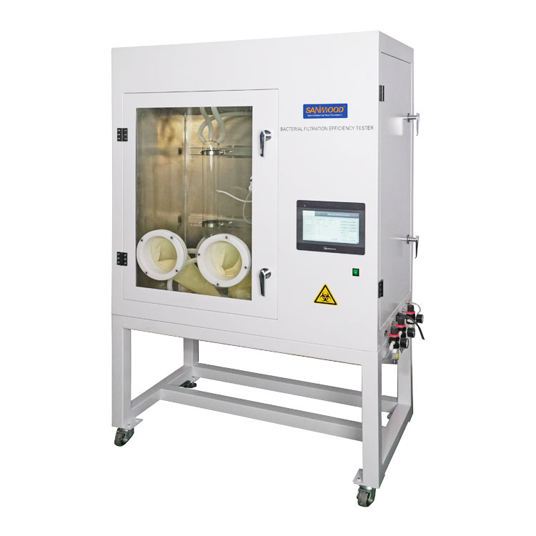 Tester für die Effizienz der Bakterienfiltration