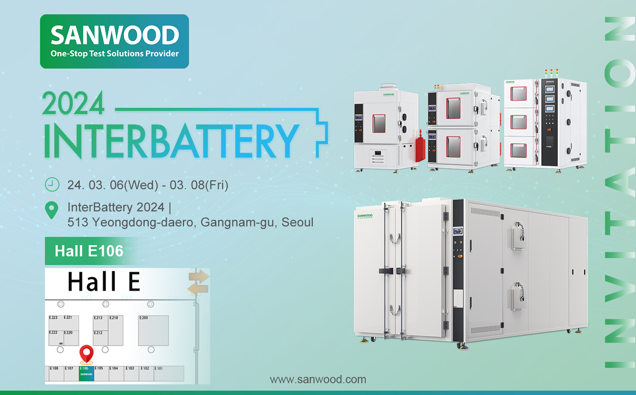 InterBattery 2024|Sanwood Technology Korea Batterie-Energiespeicher-Ausstellung